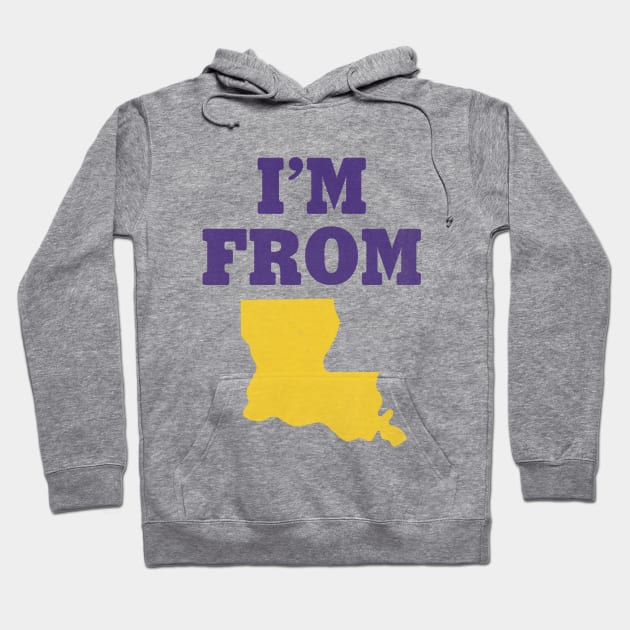 I'm From Louisiana Hoodie by TheRealJoshMAC